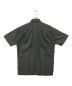 BURBERRY LONDON (バーバリー ロンドン) シアサッカーシャツ グレー×ブラック サイズ:M：2980円