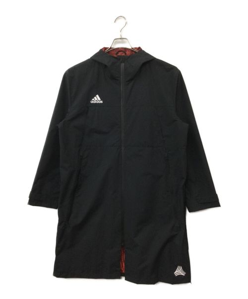 adidas（アディダス）adidas (アディダス) TANGO CAGE ロングテックコート ブラック サイズ:Lの古着・服飾アイテム