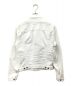 DSQUARED2 (ディースクエアード) デニムジャケット ホワイト サイズ:44：7800円