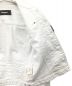 中古・古着 DSQUARED2 (ディースクエアード) デニムジャケット ホワイト サイズ:44：7800円