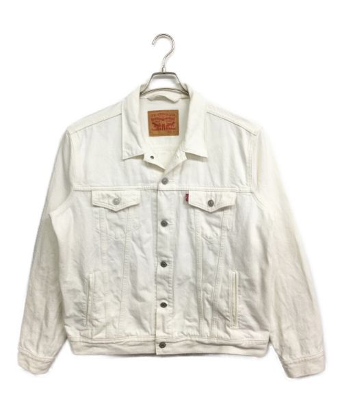 LEVI'S（リーバイス）LEVI'S (リーバイス) デニムジャケット ザ・トラッカー スティールアワー ホワイト サイズ:Lの古着・服飾アイテム