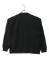 BEAMS T (ビームスティー) Waffle Henryneck T-shirt ブラック サイズ:L 未使用品：3980円