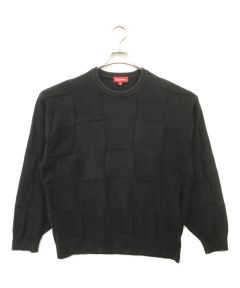 Supreme Tonal Checkerboard Sweater 【XL】