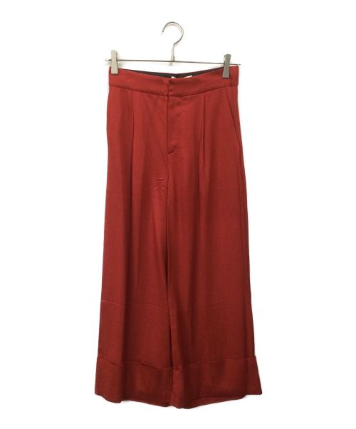 AERON（アーロン）AERON (アーロン) スカートパンツ レッド レッド サイズ:34 未使用品の古着・服飾アイテム