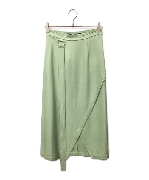 SALLY LAPOINTE（サリー・ラポイント）SALLY LAPOINTE (サリー・ラポイント) ロングスカート グリーン FW19-602 グリーン サイズ:２ 未使用品の古着・服飾アイテム