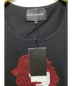 Dartin Bonaparto (ダルタン ボナパルト) 半袖カットソー ブラック×レッド サイズ:XS 未使用品：1480円