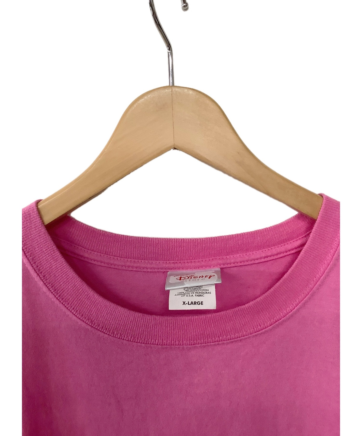 DISNEY (ディズニー) Tシャツ ピンク サイズ:XL