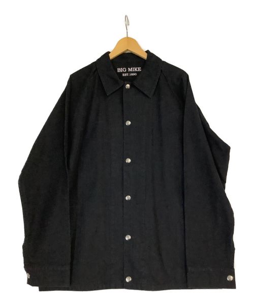 BIG MIKE（ビックマイク）BIG MIKE (ビックマイク) カバーオール ブラック サイズ:FREEの古着・服飾アイテム