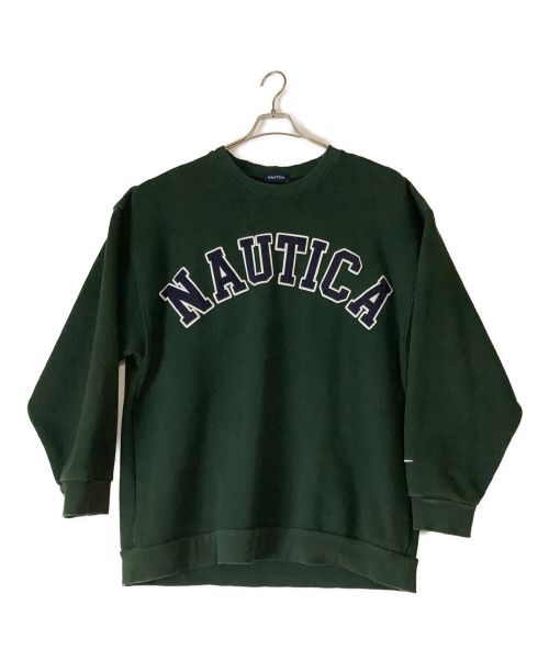 NAUTICA（ノーティカ）NAUTICA (ノーティカ) ビックシルエットスウェット グリーン サイズ:XXLの古着・服飾アイテム