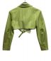 eimy istoire (エイミーイストワール) カラーデザインショートジャケット 黄緑 サイズ:F：12000円
