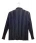 ISSEY MIYAKE (イッセイミヤケ) プリーツシャツ ブラック サイズ:タグ切れ有：16000円