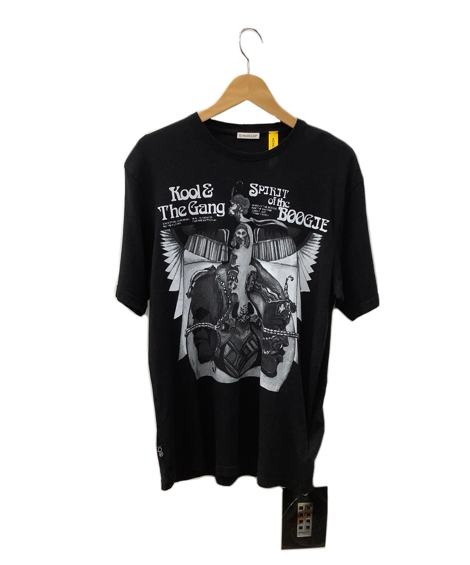 【中古・古着通販】MONCLER GENIUS (モンクレールジーニアス) Tシャツ ブラック サイズ:S｜ブランド・古着通販 トレファク公式