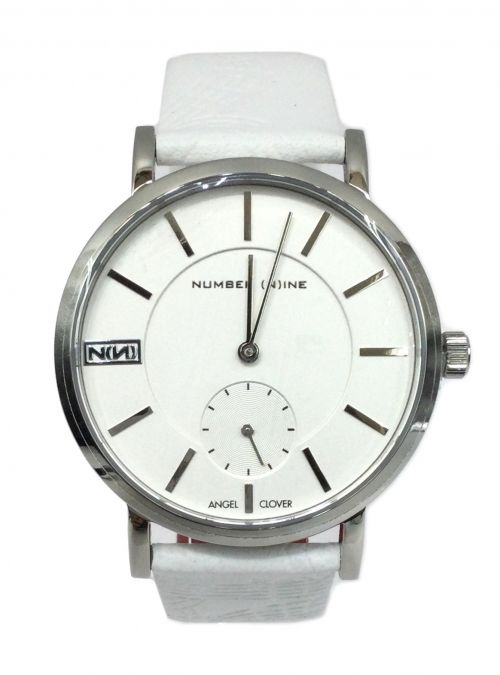 NUMBER (N)INE（ナンバーナイン）NUMBER (N)INE (ナンバーナイン) 腕時計 ホワイトの古着・服飾アイテム
