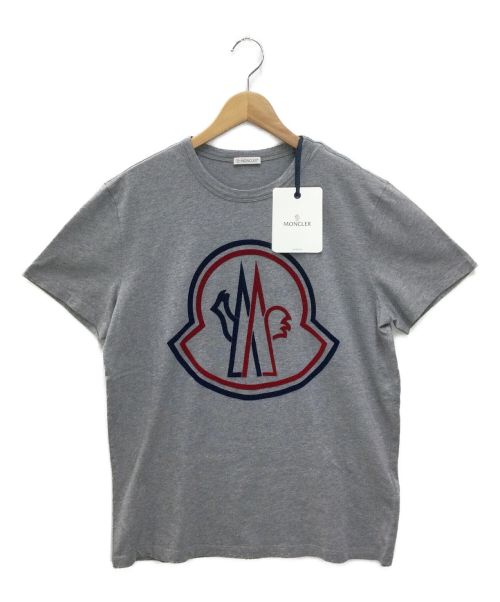 MONCLER（モンクレール）MONCLER (モンクレール) MAGLIA Tシャツ グレー サイズ:Lの古着・服飾アイテム