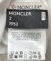 中古・古着 MONCLER (モンクレール) プリントTシャツ ホワイト×ブラック サイズ:2：19800円