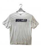MONCLERモンクレール）の古着「プリントTシャツ」｜ホワイト