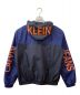 Calvin Klein Jeans (カルバンクラインジーンズ) マウンテンパーカー ネイビー×オレンジ サイズ:L 未使用品：8800円