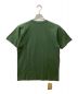 MOMOTARO JEANS (桃太郎ジーンズ) ポケットTシャツ オリーブ サイズ:M 未使用品：4800円