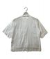 RINEN (リネン) バンドカラーシャツ ホワイト サイズ:Free：3980円