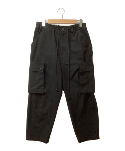 GROUND Y（グラウンドワイ）GROUND Y (グラウンドワイ) カーゴパンツ ブラック サイズ:3の古着・服飾アイテム