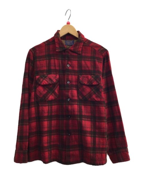 PENDLETON（ペンドルトン）PENDLETON (ペンドルトン) チェックシャツ レッド サイズ:Mの古着・服飾アイテム
