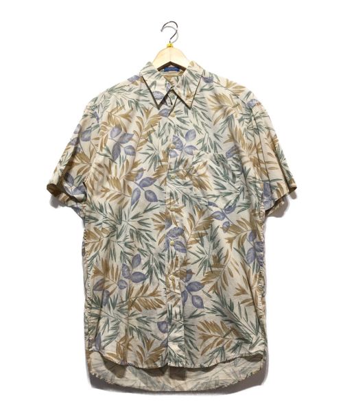 PENDLETON（ペンドルトン）PENDLETON (ペンドルトン) 半袖シャツ ベージュ×グリーン サイズ:Sの古着・服飾アイテム