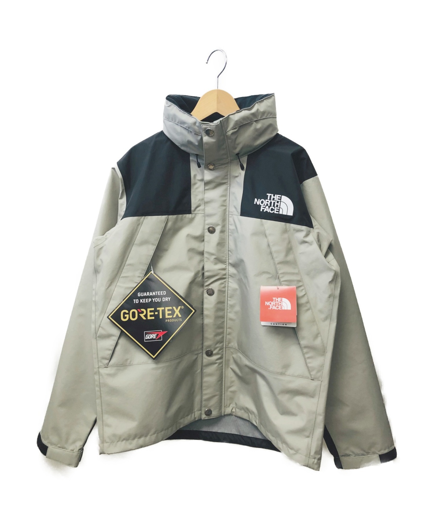 中古 古着通販 The North Face ザノースフェイス マウンテンレインテックスジャケット ライトグレー サイズ M 未使用品 ブランド 古着通販 トレファク公式 Trefac Fashion