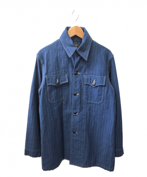 DALEES&CO（ダリーズ）DALEES&CO (ダリーズ) ワークジャケット インディゴ サイズ:16 1/2の古着・服飾アイテム