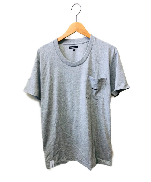 DESCENDANT（ディセンダント）DESCENDANT (ディセンダント) ロゴTシャツ グレー サイズ:1の古着・服飾アイテム