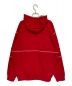 SUPREME (シュプリーム) Spread Logo Hooded Sweatshirt レッド サイズ:L：13800円
