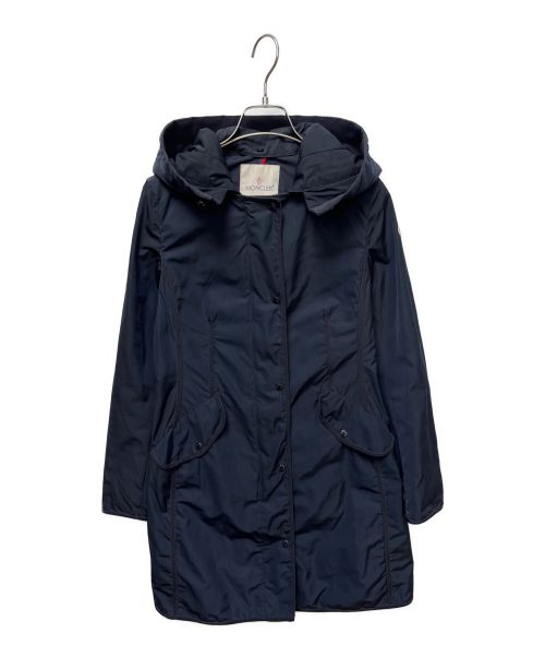 MONCLER（モンクレール）MONCLER (モンクレール) フーデッドコート ネイビー サイズ:記載なしの古着・服飾アイテム