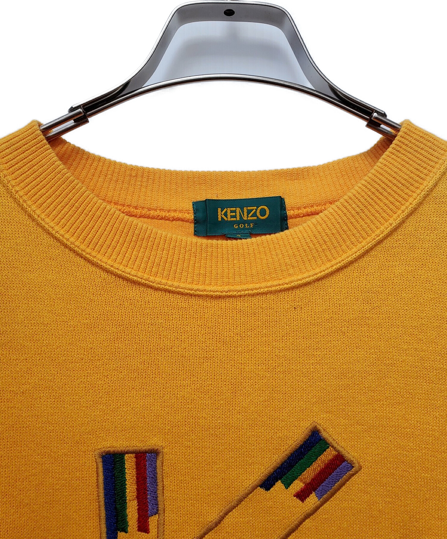 KENZO GOLF (ケンゾー ゴルフ) セーター オレンジ サイズ:3