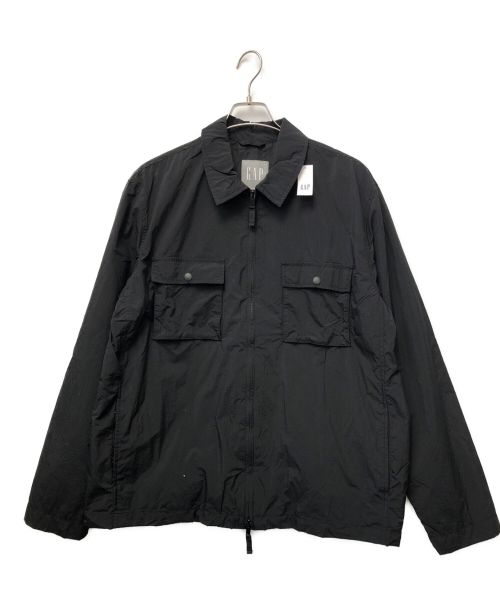 GAP（ギャップ）GAP (ギャップ) ナイロンジャケット ブラック サイズ:Lの古着・服飾アイテム