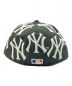 中古・古着 New Era (ニューエラ) SUPREME (シュプリーム) New York Yankees Box Logo New Era Cap ブラック サイズ:7 1/4：12800円