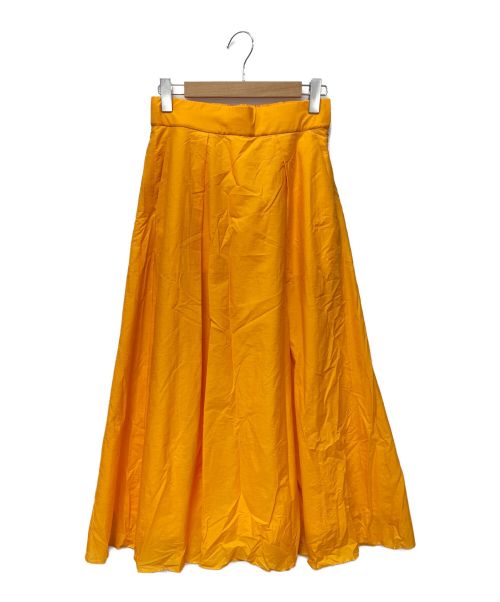 HAVEL studio（ハーヴェル スタジオ）HAVEL studio (ハーヴェル スタジオ) マキシスカート オレンジ サイズ:38の古着・服飾アイテム