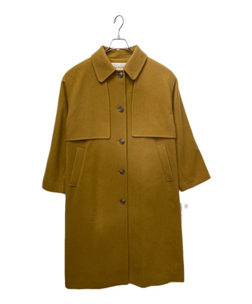 RAY BEAMS（レイ ビームス）RAY BEAMS (レイ ビームス) ガンパッチステンカラーコート ブラウンの古着・服飾アイテム