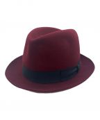 BORSALINOボルサリーノ）の古着「中折れ帽」｜ブラウン