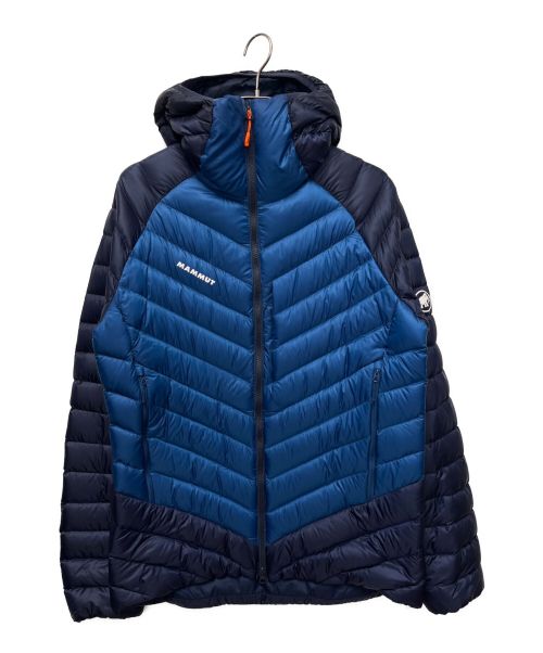 MAMMUT（マムート）MAMMUT (マムート) ブロードピークINフーデッドジャケット ブルー サイズ:XLの古着・服飾アイテム