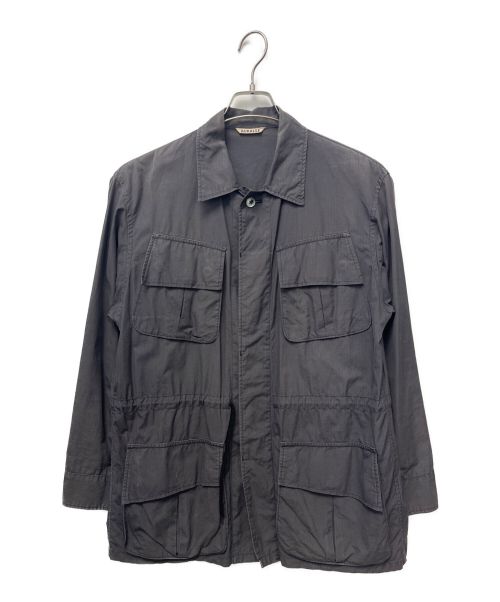 AURALEE（オーラリー）AURALEE (オーラリー) ミリタリーシャツジャケット グレー サイズ:4の古着・服飾アイテム