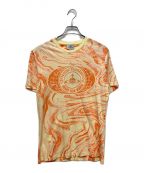 Vivienne Westwood manヴィヴィアン ウェストウッド マン）の古着「総柄Tシャツ」｜イエロー×オレンジ