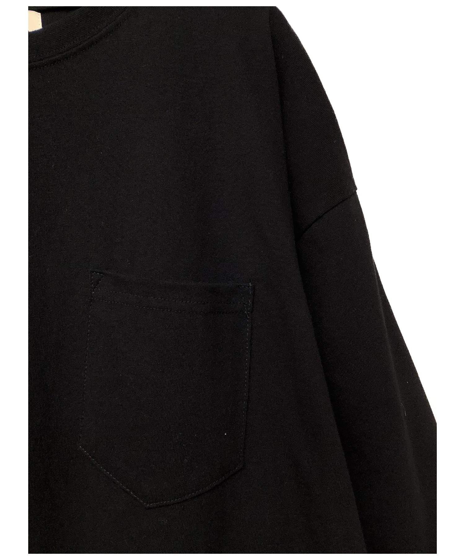 Naptime (ナップタイム) ポケットTシャツ ブラック サイズ:F