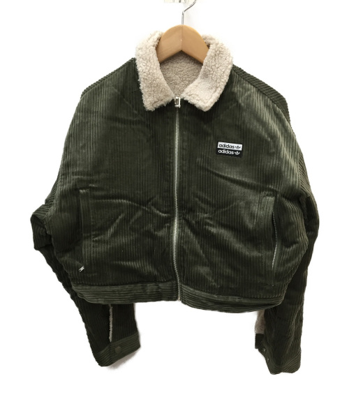 中古 古着通販 Adidas Originals アディダス オリジナルス コーデュロイジャケット オリーブ サイズ Size S 未使用品 ブランド 古着通販 トレファク公式 Trefac Fashion