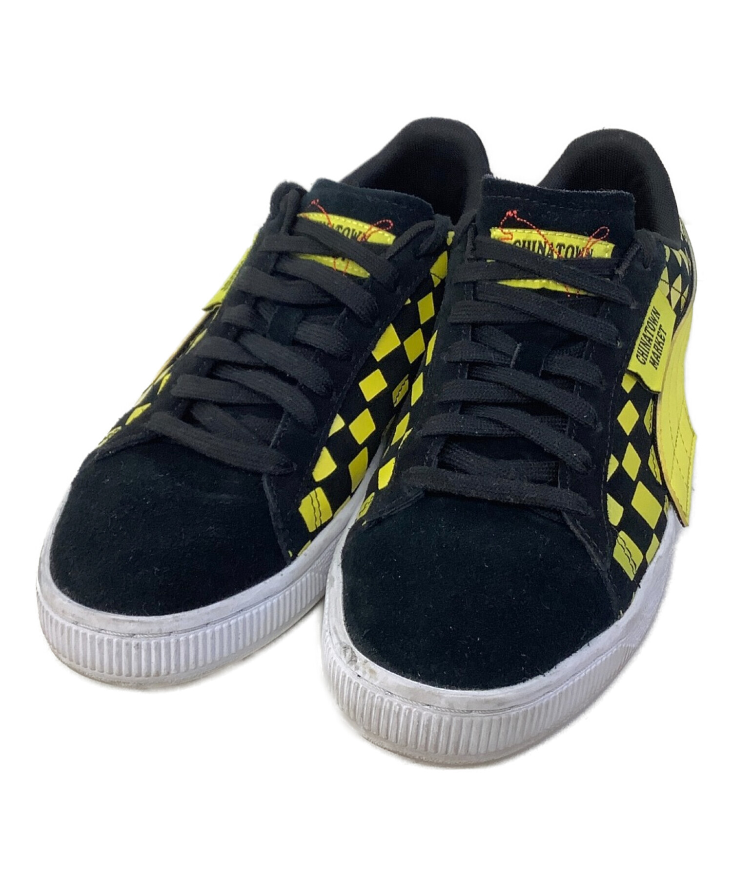 中古 古着通販 Puma プーマ スニーカー ブラック イエロー サイズ 27cm ブランド 古着通販 トレファク公式 Trefac Fashion