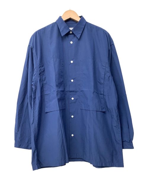 E.TAUTZ（イートーツ）E.TAUTZ (イートーツ) 長袖シャツ ブルー サイズ:Mの古着・服飾アイテム