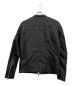 UNITED TOKYO (ユナイテッドトーキョー) レザージャケット ブラック サイズ:1：12800円