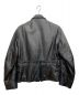 HARLEY-DAVIDSON (ハーレーダビッドソン) レザージャケット ブラック サイズ:38：17000円