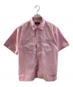 X-LARGE（）の古着「ワークシャツ」｜ピンク