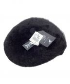 KANGOLカンゴール）の古着「ベレー帽」｜ブラック