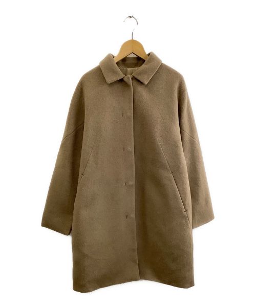 DoCLASSE（ドゥクラッセ）DoCLASSE (ドゥクラッセ) カシミヤブレンドコート ブラウン サイズ:Mの古着・服飾アイテム