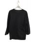 GROUND Y (グラウンドワイ) スクエアロングスリーブシャツ ブラック サイズ:1：7800円